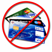 Sorry, but we do not accept bank cards.